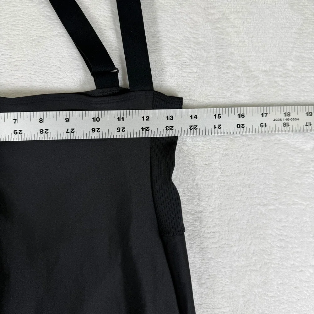 Alo Yoga Womens Black High-Waist Airlift Ski Bib Leggings Size L